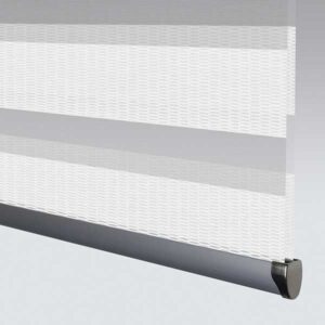 Senses Mirage Entwine White Made to Measure Roller Blind