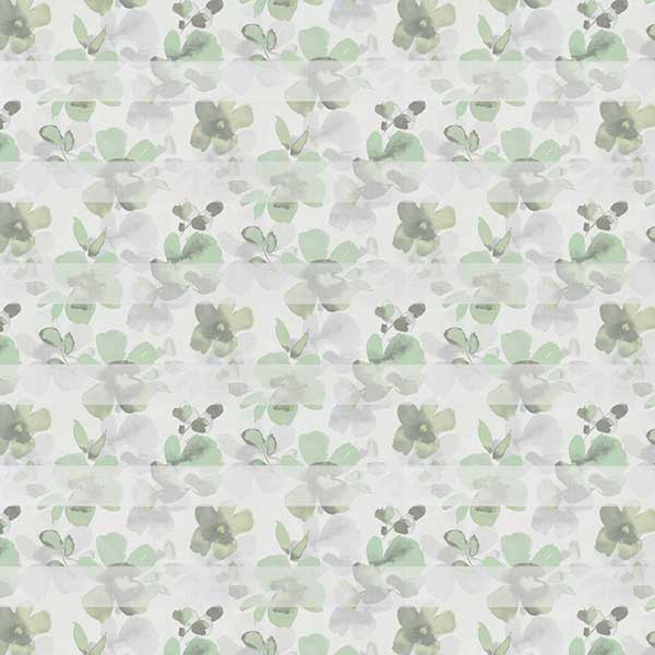 Senses Mirage Posy Olive Made to Measure Roller Blind