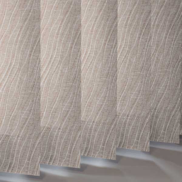Senses  Chenille Tawny Made to Measure Vertical Blind