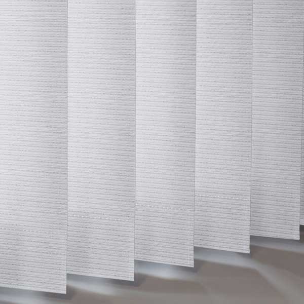 Senses  Glint Silver Made to Measure Vertical Blind