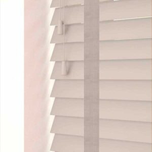 Gravity Smooth Finish Faux Wood Venetian 50mm Flatweave Tapes