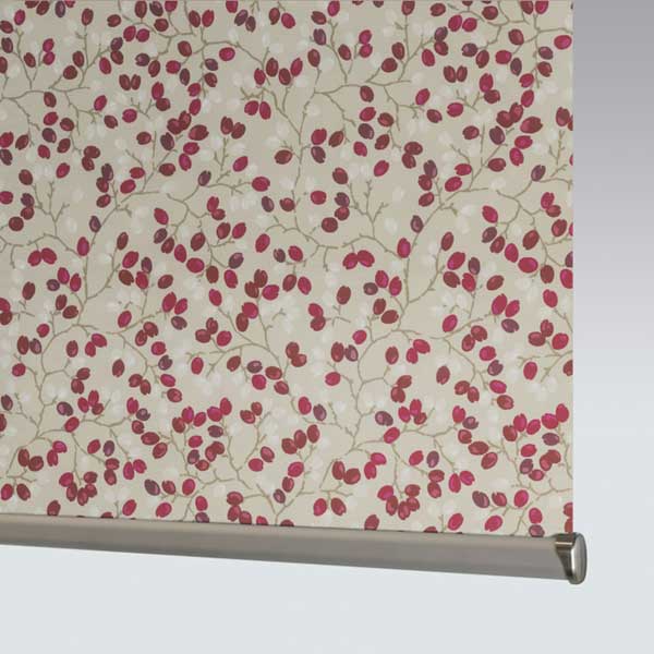 Flourish Redcurrant Made to Measure Roller Blind
