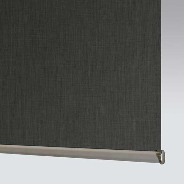 Isaac Blackout Charcoal Made to Measure Roller Blind