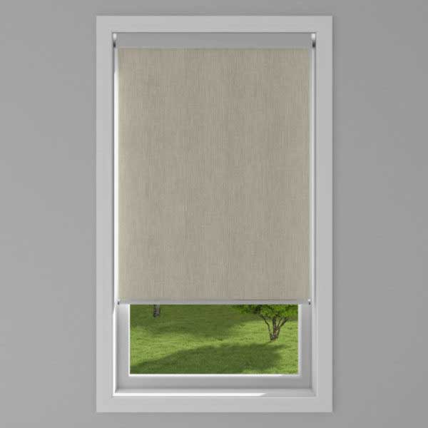 Isaac Blackout Beige Made to Measure Roller Blind