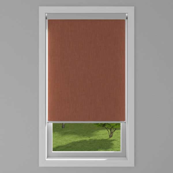Isaac Blackout Copper Made to Measure Roller Blind