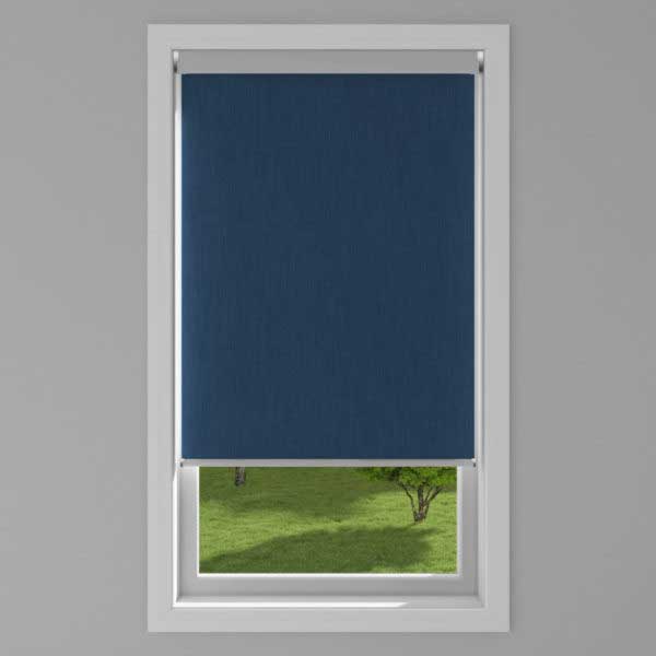 Isaac Blackout Denim Made to Measure Roller Blind