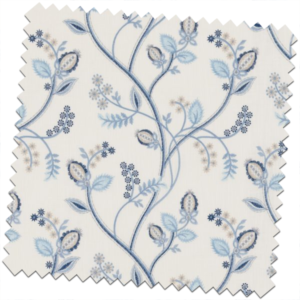 Bill-Beaumont-Heritage-Samlesbury-Cornflower-fabric-for-made-to-measure-Roman-Blinds