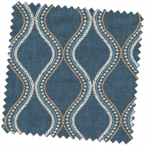 Bill-Beaumont-Tropical-Aruba-Blue-fabric-for-made-to-measure-Roman-Blinds