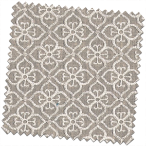Bill-Beaumont-Tropical-Calypso-Taupe-fabric-for-made-to-measure-Roman-Blinds