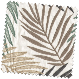 Bill-Beaumont-Tropical-Saona-Jade-fabric-for-made-to-measure-Roman-Blinds