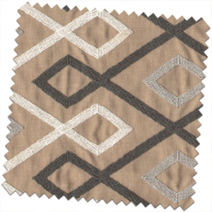 Bill-Beaumont-Tropical-Tobago-Taupe-fabric-for-made-to-measure-Roman-Blinds