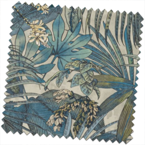 Bill-Beaumont-Urban-Jungle-Padang-Palm-Azure-fabric-for-made-to-measure-Roman-Blinds