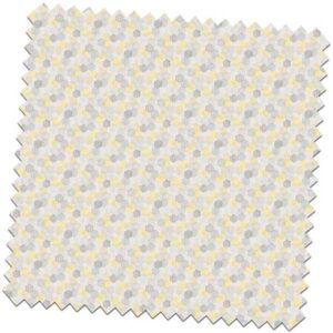 Senses Hexagon Yellow Made to Measure Roller Blind