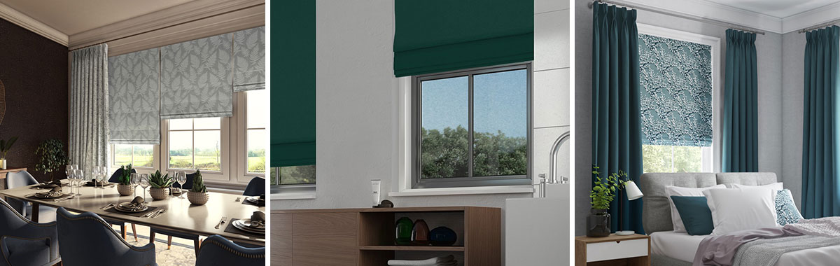 Roman Blinds Made to Measure