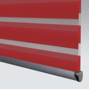 Senses Mirage Allure Scarlet Made to Measure Roller Blind