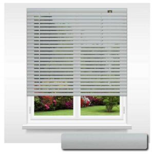 Gloss Aluminium Standard Venetian 25mm Slat Size