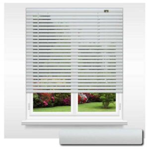 Matt Aluminium Standard Venetian 25mm Slat Size