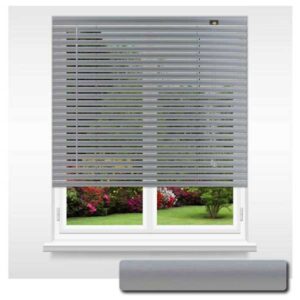 Titanium Aluminium Standard Venetian 25mm Slat Size