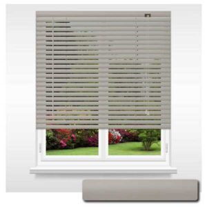 Beige Aluminium Standard Venetian 25mm Slat Size