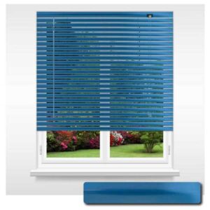 Electra Blue Aluminium Standard Venetian 25mm Slat Size