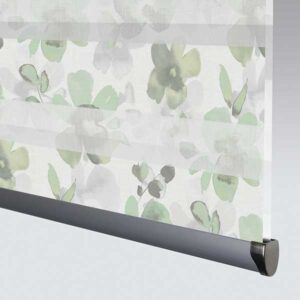 Senses Mirage Posy Olive Made to Measure Roller Blind