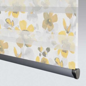 Senses Mirage Posy Sunshine Made to Measure Roller Blind