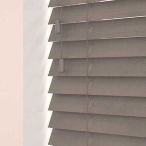 Tanza Sunwood Venetian 50mm Slat Size Soft Grain