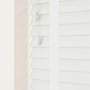 Serene Fine Grain Faux Wood Venetian 35/50mm - Herringbone Tapes