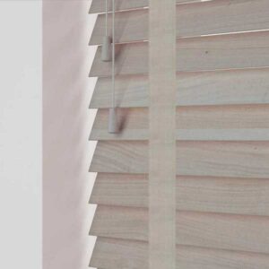 Acacia Sunwood Venetian 50mm Slat Size Soft Grain - Flatweave Tapes