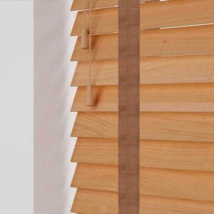 Tuscan Sunwood Venetian 50mm Slat Size Soft Grain - Flatweave Tapes