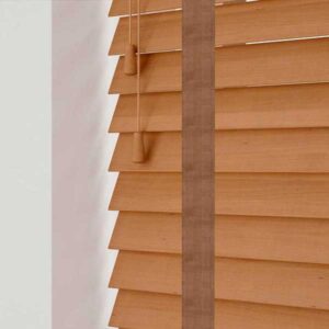 Honey Sunwood Venetian 50mm Slat Size - Flatweave Tapes