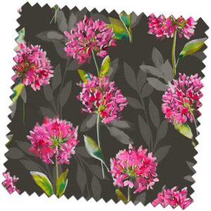 Zinnia Blackout Black Made to Measure Roller Blind