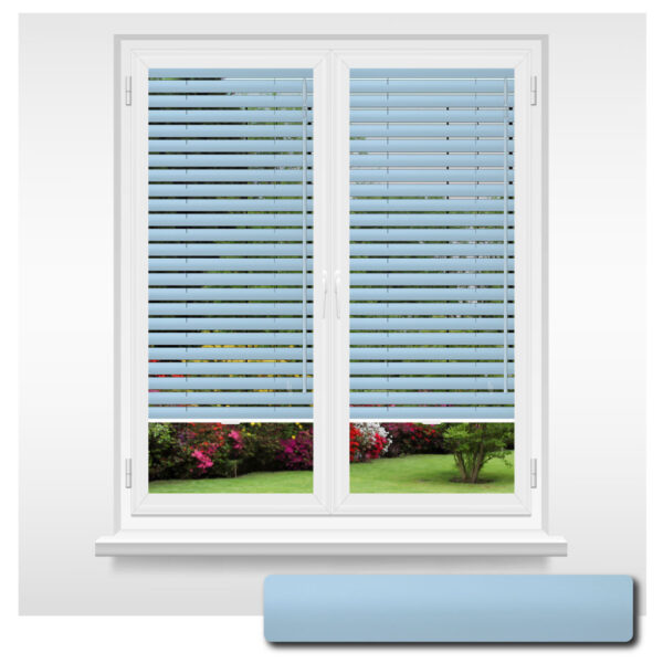 Pastel Blue Aluminium Standard Venetian