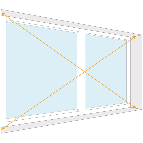 Measuring for Shutter blinds instructions