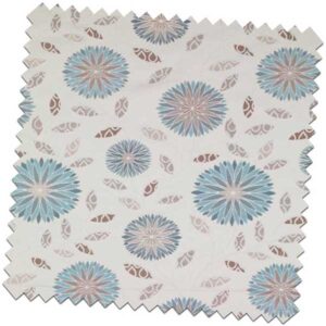 Artisan Folklore Aqua Made to Measure Curtains