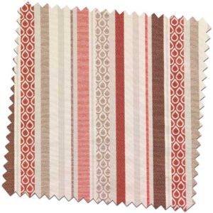 Artisan Freya Red Made to Measure Curtains