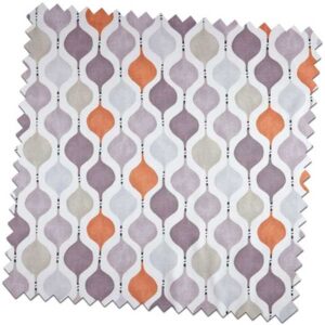 Barcelona Valencia Burnt Orange Made to Measure Curtains