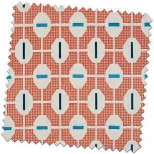 Carnival Rumba Orange Made to Measure Curtains