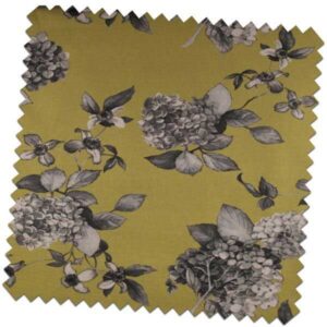 Hydrangea Hydrangea Chartreuse Made to Measure Curtains