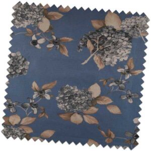 Hydrangea Hydrangea China Blue Made to Measure Curtains