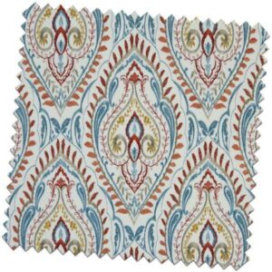 Marrakech Arabesque Burnt Orange Made to Measure Curtains