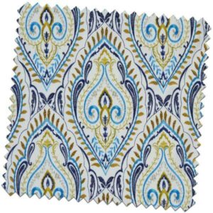 Marrakech Arabesque Olive Made to Measure Curtains