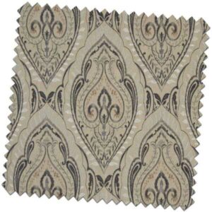 Marrakech Arabesque Smoke Made to Measure Curtains