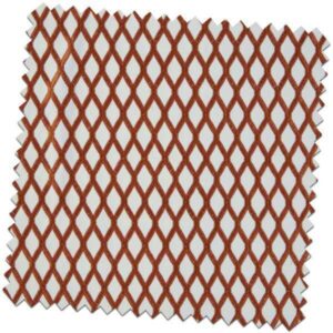 Marrakech Mosaic Burnt Orange Made to Measure Curtains
