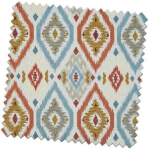 Marrakech Souks Burnt Orange Made to Measure Curtains