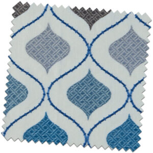 Monarchy Windsor Aqua Made to Measure Curtains