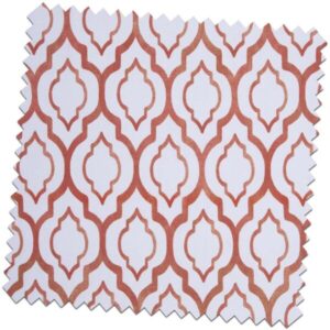 Secret Garden Pavilion Burnt Orange Made to Measure Curtains