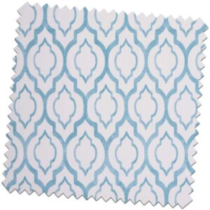 Secret Garden Pavilion Turquoise Made to Measure Curtains