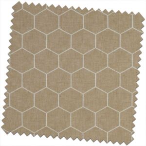 Sherwood Beehive Biscuit Made to Measure Curtains