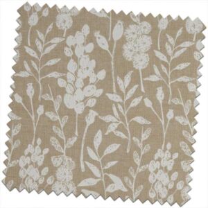Sherwood Flora Biscuit Made to Measure Curtains